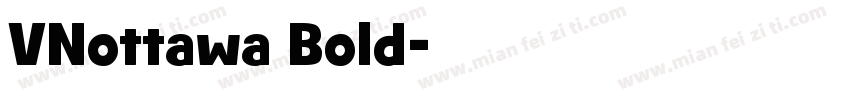 VNottawa Bold字体转换